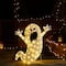 Glitzhome® 35.5"H Lighted Halloween 2.5D Ghosts Outdoor Decor